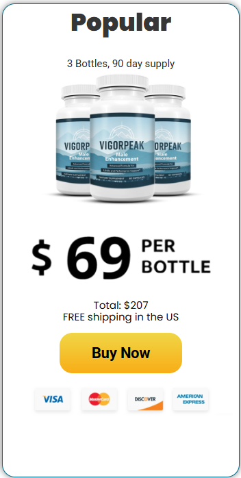 Vigor Peak 3 Bottles